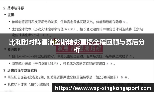 比利时对阵塞浦路斯精彩直播全程回顾与赛后分析