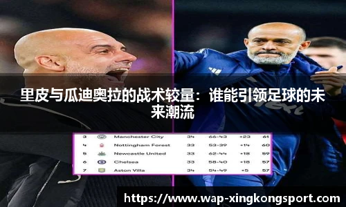 里皮与瓜迪奥拉的战术较量：谁能引领足球的未来潮流